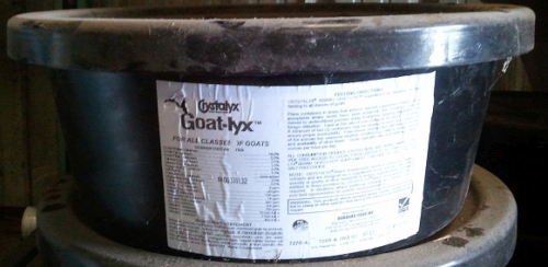 Crystalyx Tub Goat-lyx 18% 60lb