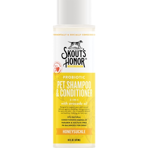 Skouts Honor Shampoo & Conditioner Honeysuckle 16oz