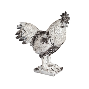 Rooster Poly Gry 10"