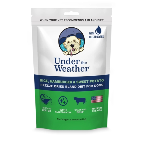 Under the Weather Hamburg, Rice & Sweet Potato Bland Diet 6oz