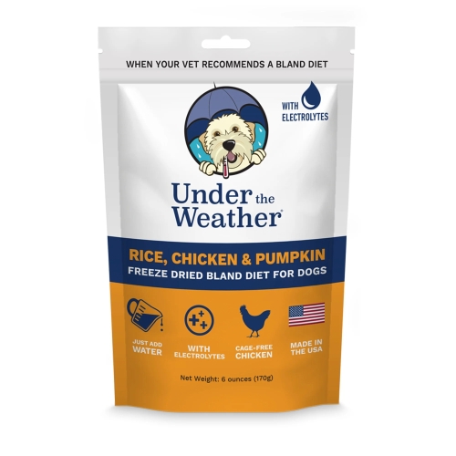 Under the Weather Chicken, Rice & Pumpkin Bland Diet 6oz