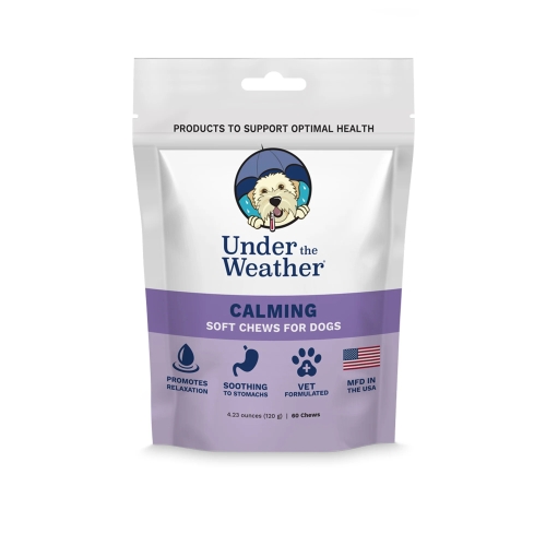 Under the Weather Calming Soft Chew for Dogs 60ct