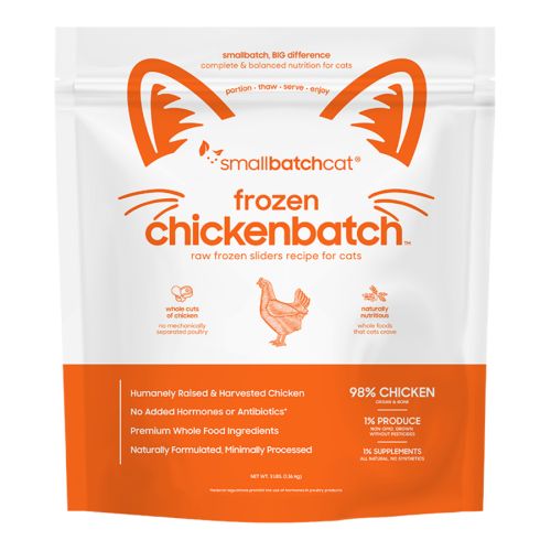 Small Batch Cat Frozen Chicken Sliders 3lb