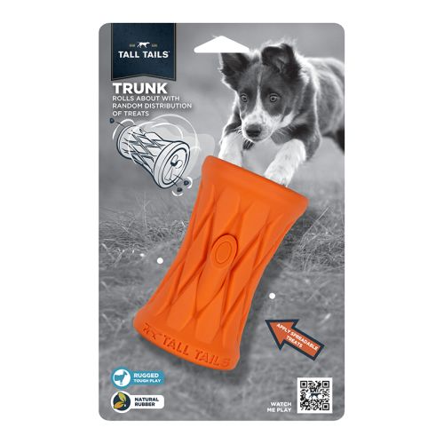 Tall Tails Rubber Trunk Chew Toy