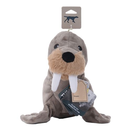 Tt Plush Walrus Dog Toy