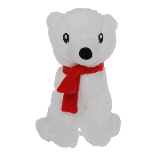 Territory Dog Plush Squeaker Polar Bear Medium