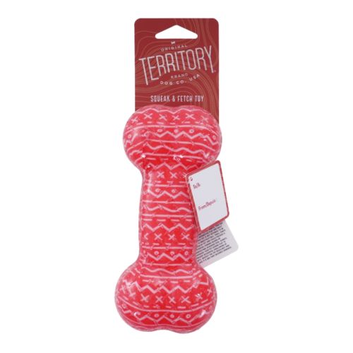 Ter Dog Xmas Bone Toy