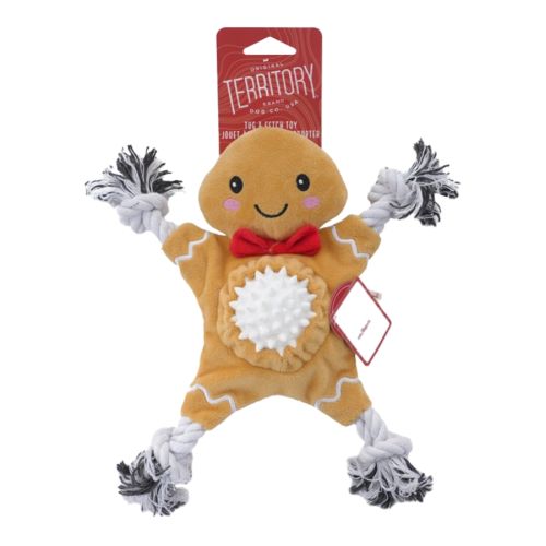 Ter 2in1 Gngrbr Dog Toy