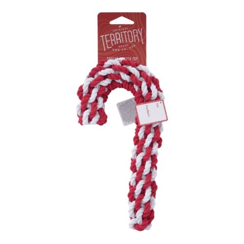 Ter Candy Cane Rope Dog Toy