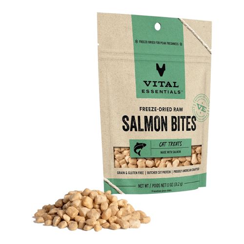 Vital Essentials Cat Freeze Dried Treat Salmon 1.1oz