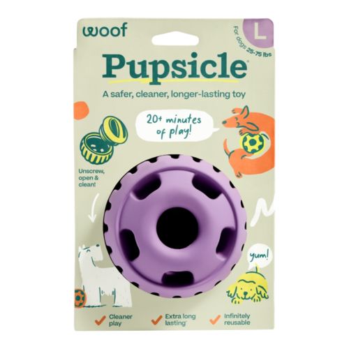 Woof Pupsicle Chew Lavender Lg