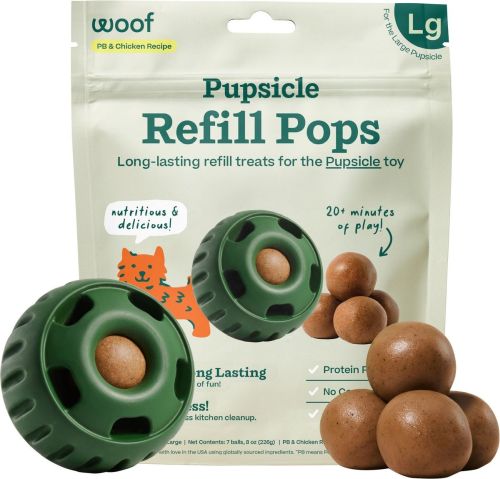 Woof Pops Chicken & Peanut Butter Large 8oz