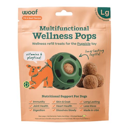 Woof Pops Multifunctional Wellness Pops Large