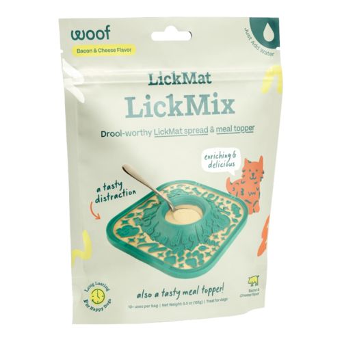 Woof Lickmat LickMix Bacon & Cheese 5.5oz