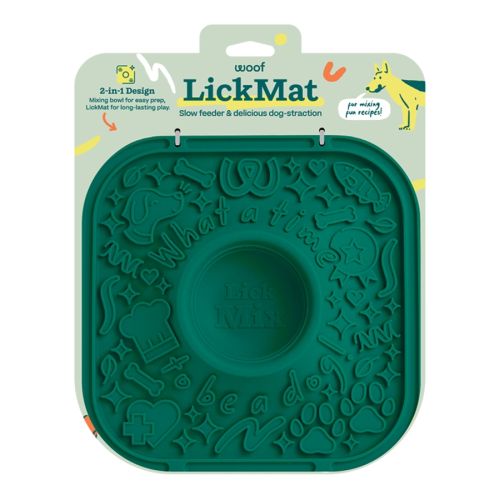 Woof Lickmat Green
