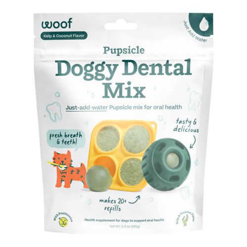 Woof Pupsicle Treat Mix Doggy Dental 5.5oz