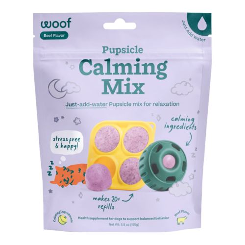 Woof Pupsicle Treat Mix Calming Beef 5.5oz