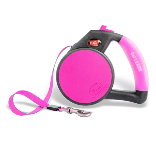 Wigzi Leash Retractable Pink Medium