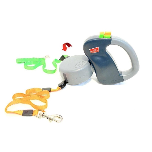 Wigzi Leash Dual Retractable Small/Medium