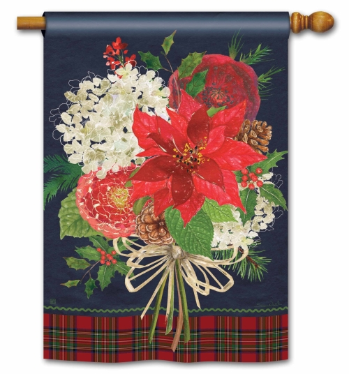 House Flag Christmas Bouquet