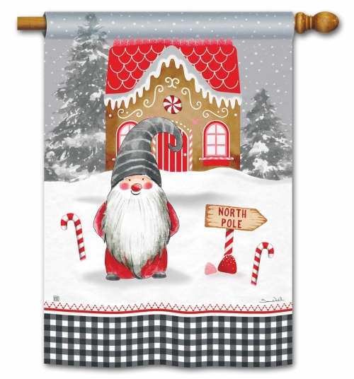 House Flag Holiday Gnome