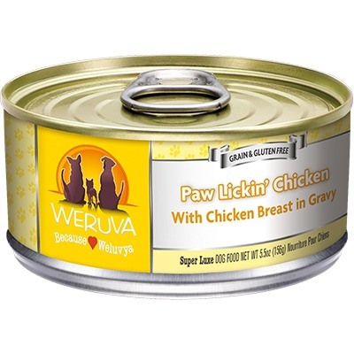 5.5Oz Weruva Paw Lickin Chicken Dog