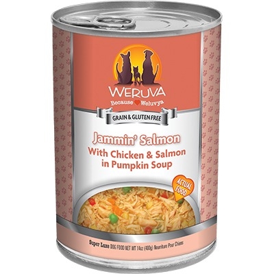 14oz Weruva Jammin Salmon with Chicken & Salmon in Pumpkin Soup