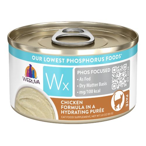 Weruva Wx Chicken Puree Cat Renal Diet 3oz