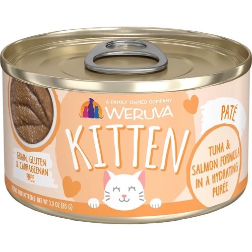 3oz Weruva Kitten Tuna & Salmon Puree