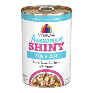 14oz Weruva Awesome Shiny Skin & Coat Beef & Brown Rice