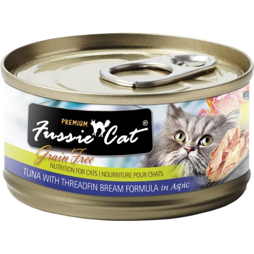 2.82Oz Fussie Cat Tuna Threadfin