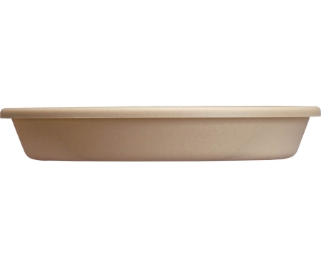 Saucer 12" Plstc Sand