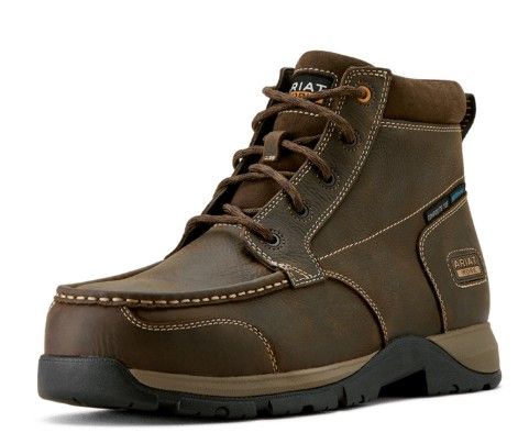 Ariat Mens Edge Chukka 6" Waterproof Composite Toe Work Boot