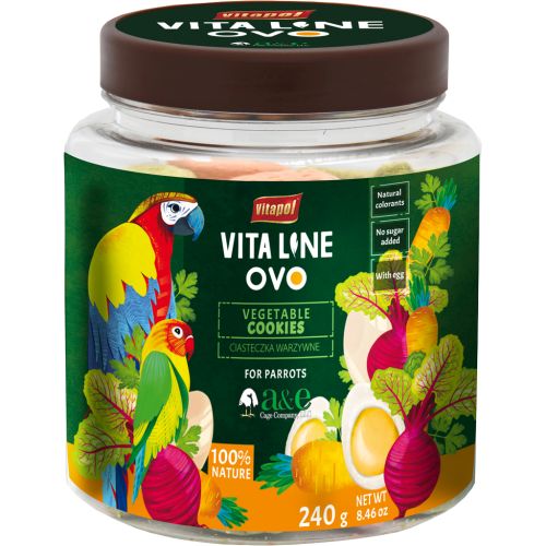 Vitapet Parrot & Exotic Bird Veggie Cookies Treat