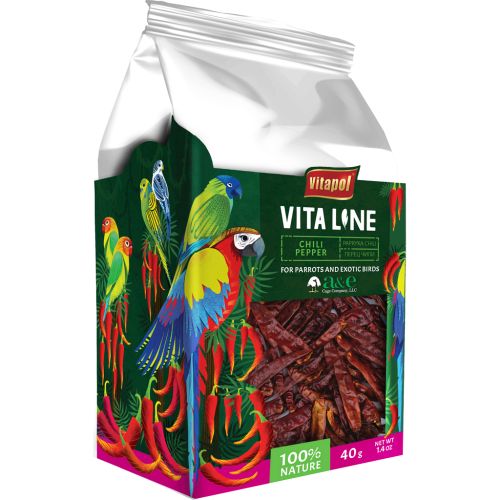 Vitapet Parrot & Exotic Bird Chili Pepper Treat