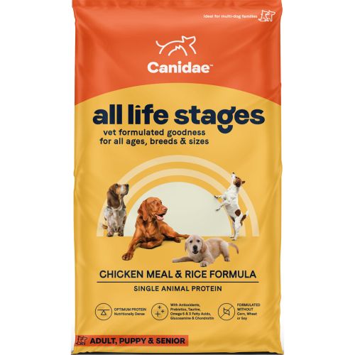 Canidae All Life Stages Chicken Meal & Rice Formula 44Lb