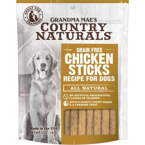 Grandma Mae's Country Naturals Grain Free Chicken Sticks 5oz