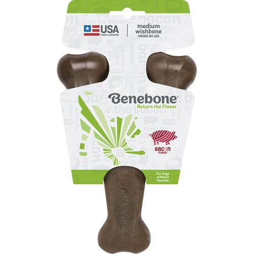 Benebone Wishbone Chew Regular Bacon