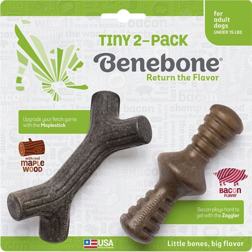 Benebone 2pk Stick/zag Tiny