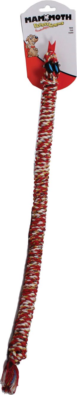 Mammoth Snake Biter Rope Toy 26"