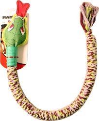 Mammoth Sqky Snake Rope Toy 28"