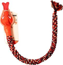 Mammoth Sqky Snake Rope Toy 36"