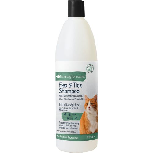 Natural Chemistry Flea & Tick Cat Shampoo 16Oz