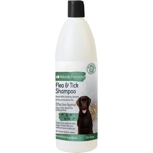 Natural Chemistry Flea & Tick Oatmeal Shampoo 16Oz