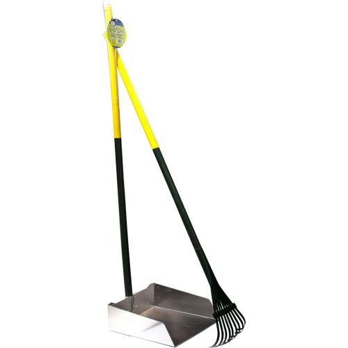 Pooper Scooper Rake & Shovel Set Large