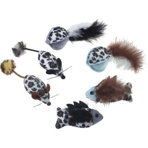 Spot Rattle Toy W/catnip