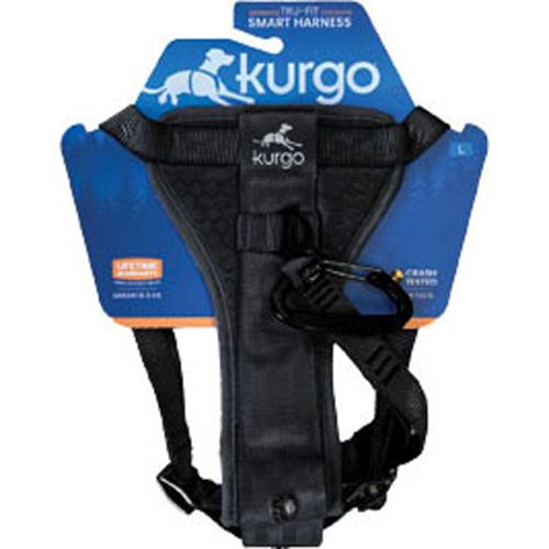 Kurgo Enhanced Strength Tru-Fit Car Harness Large Black