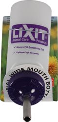 Lixit Water Bottle Wide Mouth 8Oz