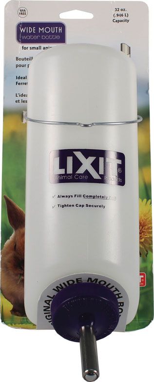 Lixit Water Bottle Wide Mouth 32Oz