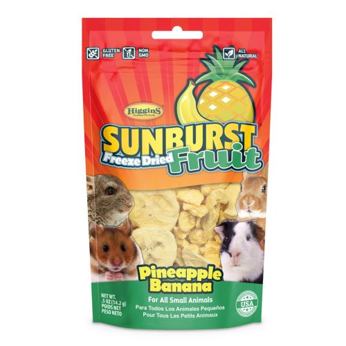 Higgins Sunburst Freeze Dried Fruit Pineapple & Banana .5Oz